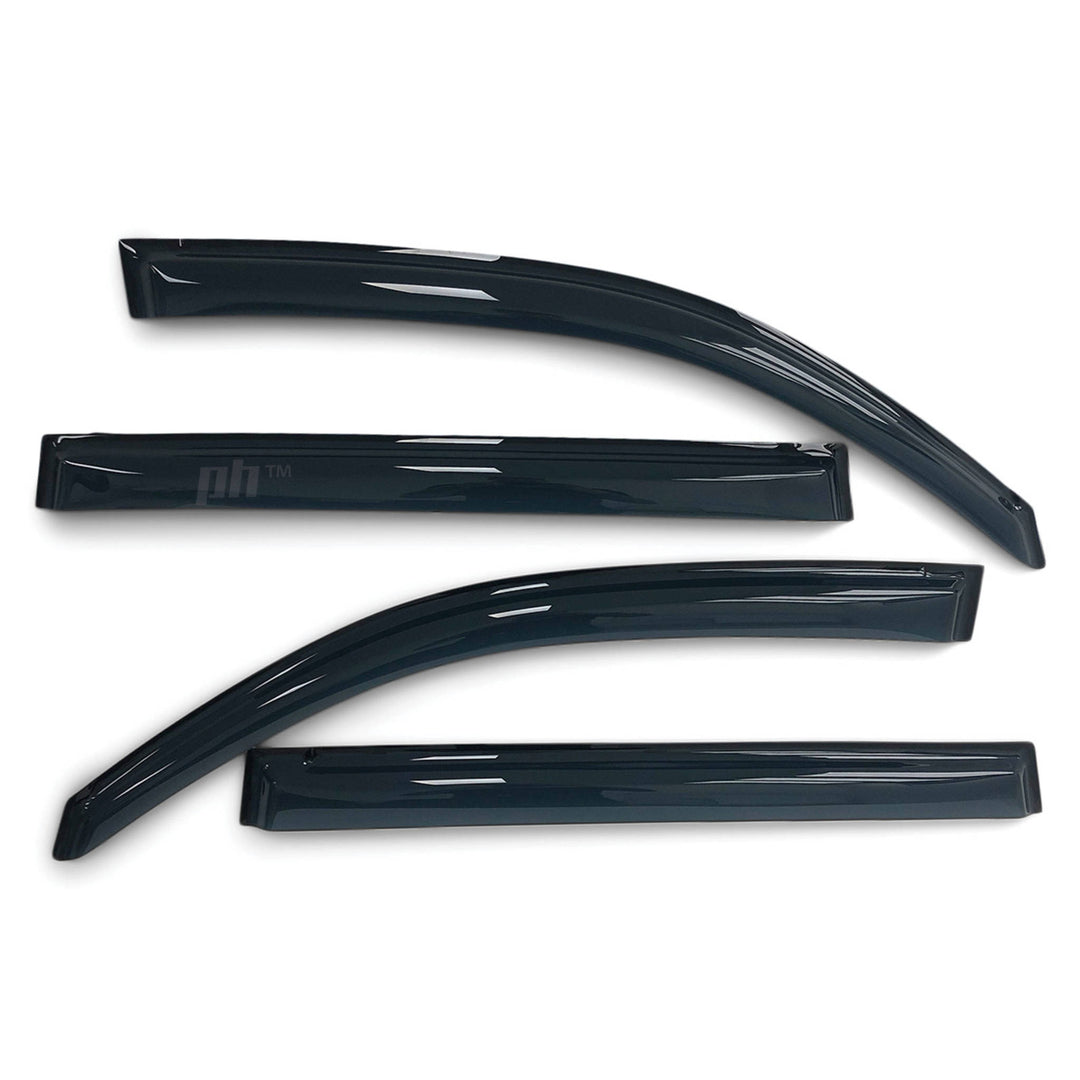 Weather Shield Window Visor SET 4 Piece Fits Toyota Landcruiser 200 Series 2007 - 2021