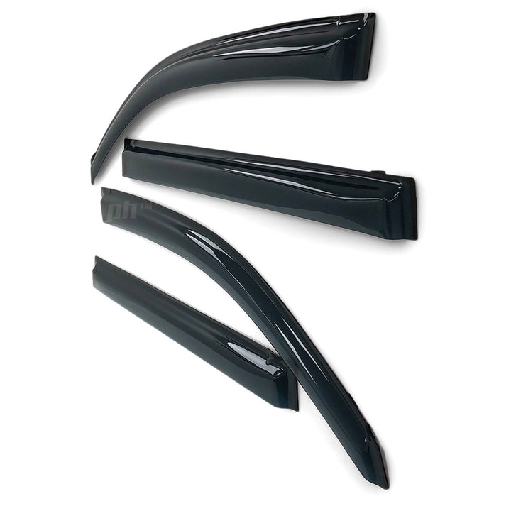Weather Shield Window Visor SET 4 Piece Fits Toyota Landcruiser 200 Series 2007 - 2021