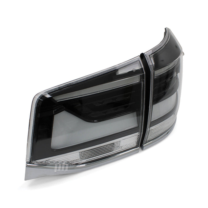 Upgrade Black Tail Lights LED SET Fits Toyota Landcruiser 200 Series 2015 - 2021