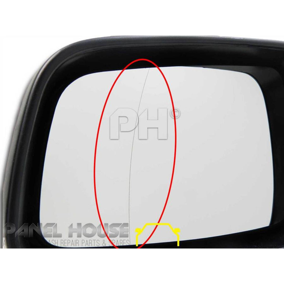 Door Mirrors PAIR Manual fits Holden TS Astra 1998-2004
