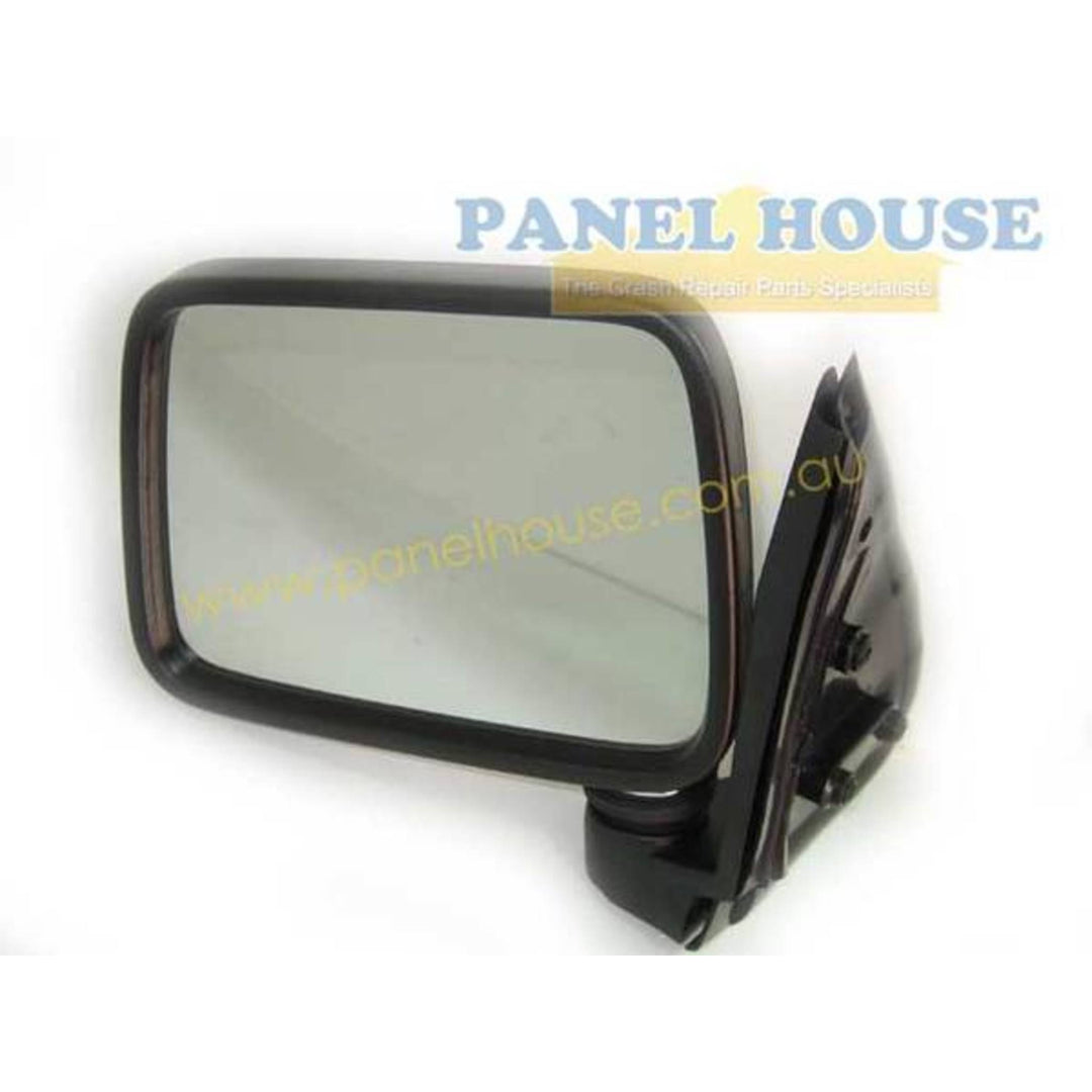 Door Mirrors PAIR Chrome Sail Mount fits Holden Rodeo 97 - 02
