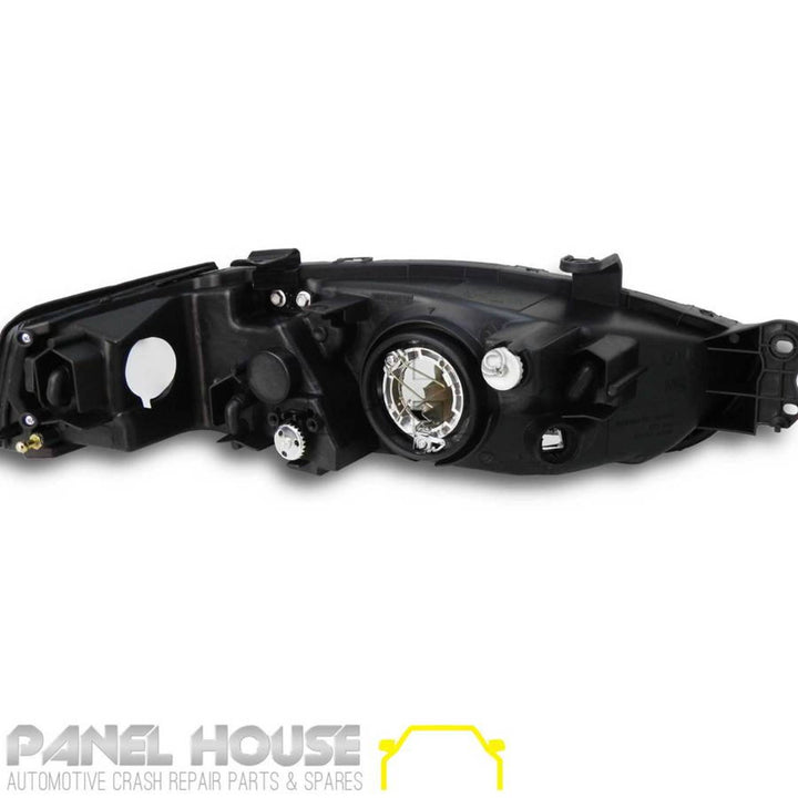 Headlights PAIR Fits Mitsubishi CE Lancer Coupe 1998 - 2003
