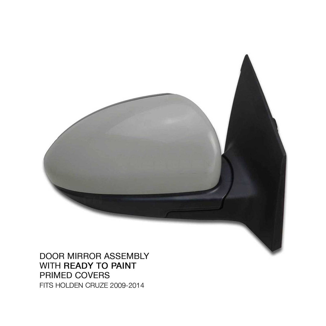 Door Mirrors PAIR Electric With Covers fits Holden Cruze JG JH 2009-2014