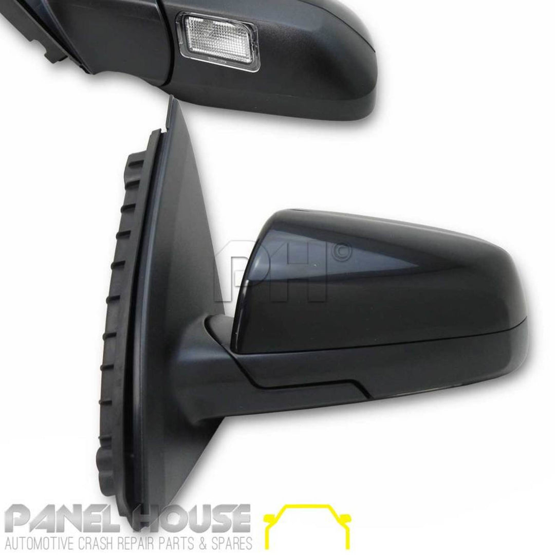 Door Mirrors PAIR Electric With Puddle Light fits Holden VE Commodore 2006 - 2013