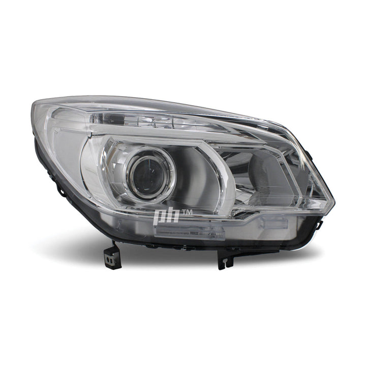Headlight PAIR Chrome Projector ADR fits Holden Colorado RG LTZ 2012 - 2016