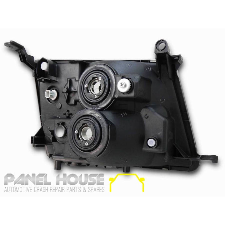 Headlight PAIR Glass ADR Fits Toyota Landcruiser 100 Series 1998 - 2005