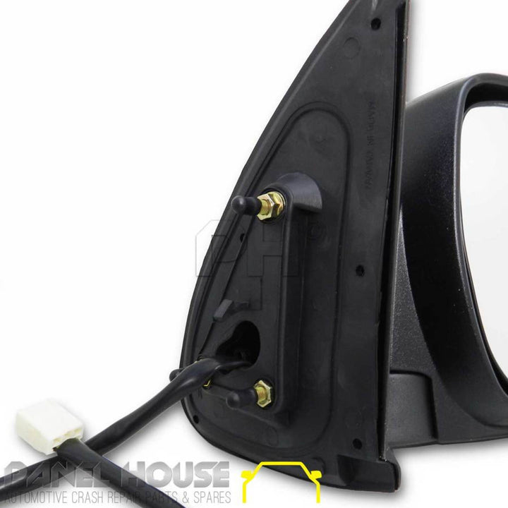 Door Mirror PAIR Chrome Electric Fits Toyota Hilux 2005 - 06/2010