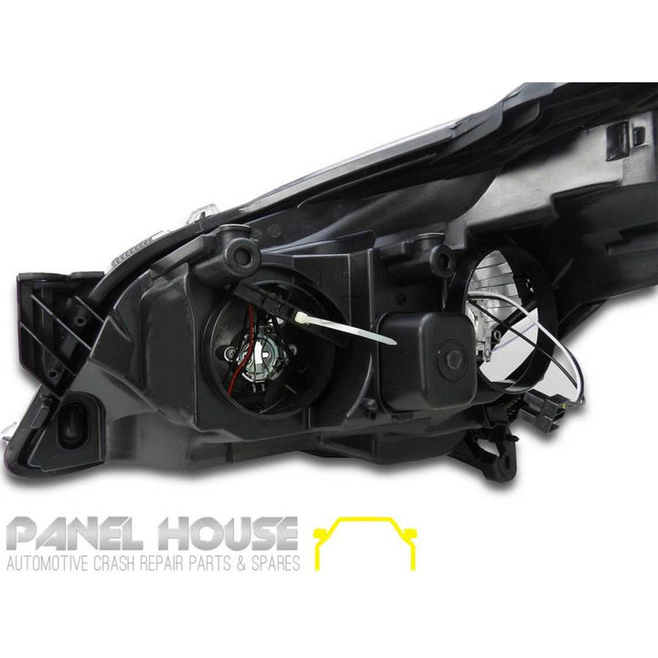 Headlights PAIR Chrome fits Holden AH Astra 2006 - 2009