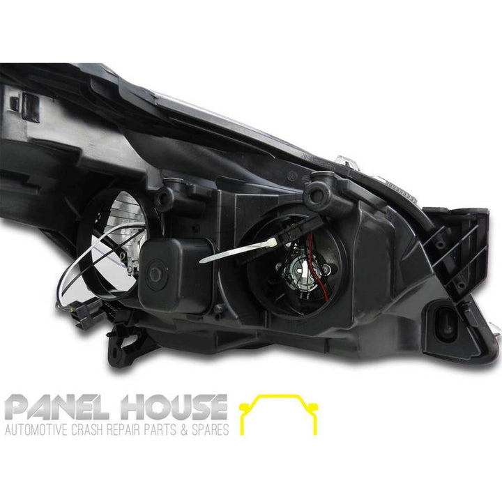 Headlights PAIR Chrome fits Holden AH Astra 2006 - 2009