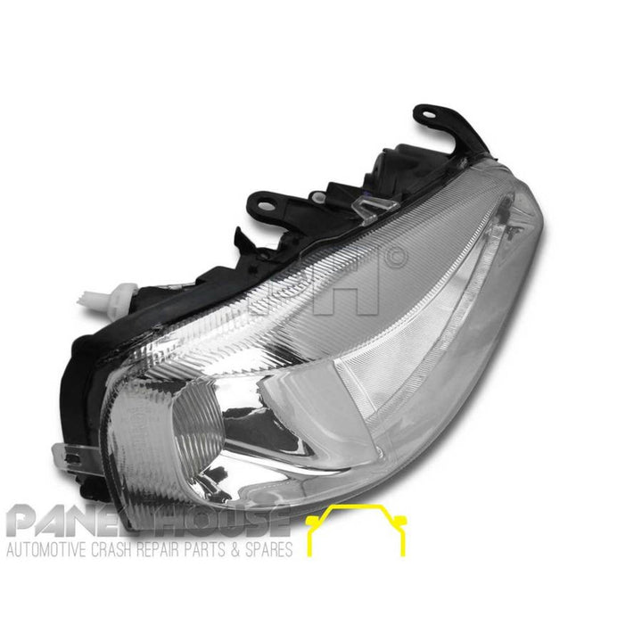 Headlights PAIR Chrome fits Holden TS Astra Sedan & Hatch 1998 - 2004