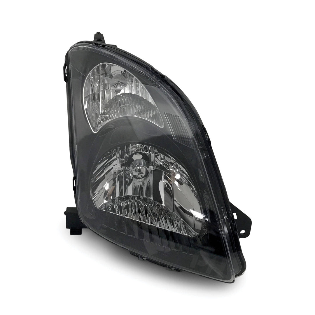 Headlights Black PAIR Fits Suzuki Swift Sport RS416 2005 - 2010
