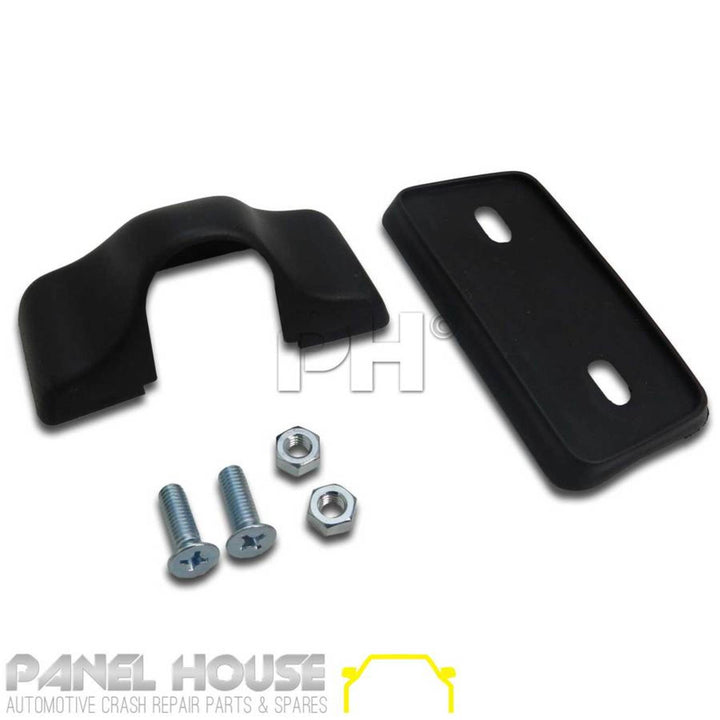 Door Mirrors PAIR Skin Mount Black fits Holden Rodeo TF Series 89-96