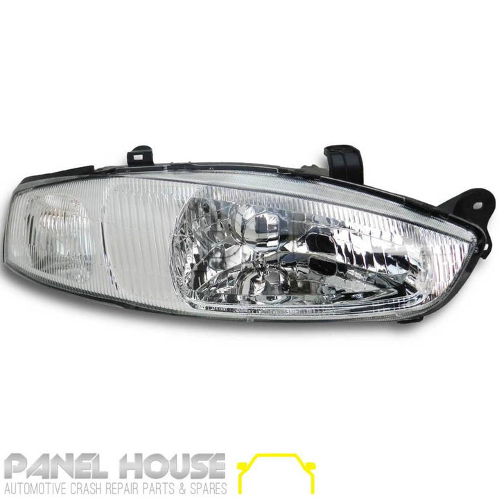 Headlights PAIR Fits Mitsubishi CE Lancer Coupe 1998 - 2003