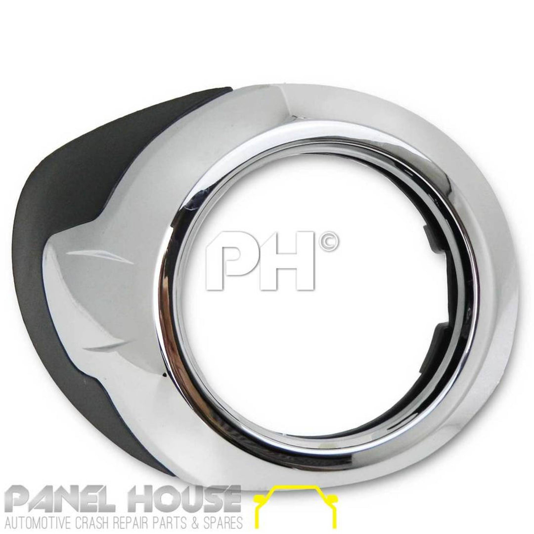 Chrome Bezel Fog Light Surrounds PAIR fits Ford Falcon FG 2008 - 2011 XR6 XR8