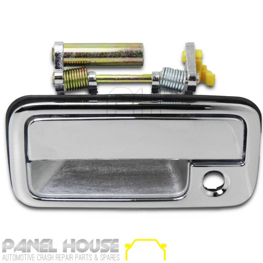 Outer Door Handles PAIR Front Chrome fits Holden Rodeo TF 1988 - 2002