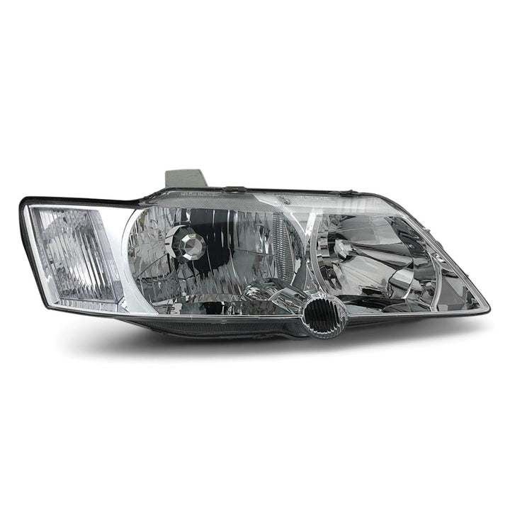 Headlights Chrome PAIR fits Holden Commodore VY 2002 - 2003 Executive Acclaim S