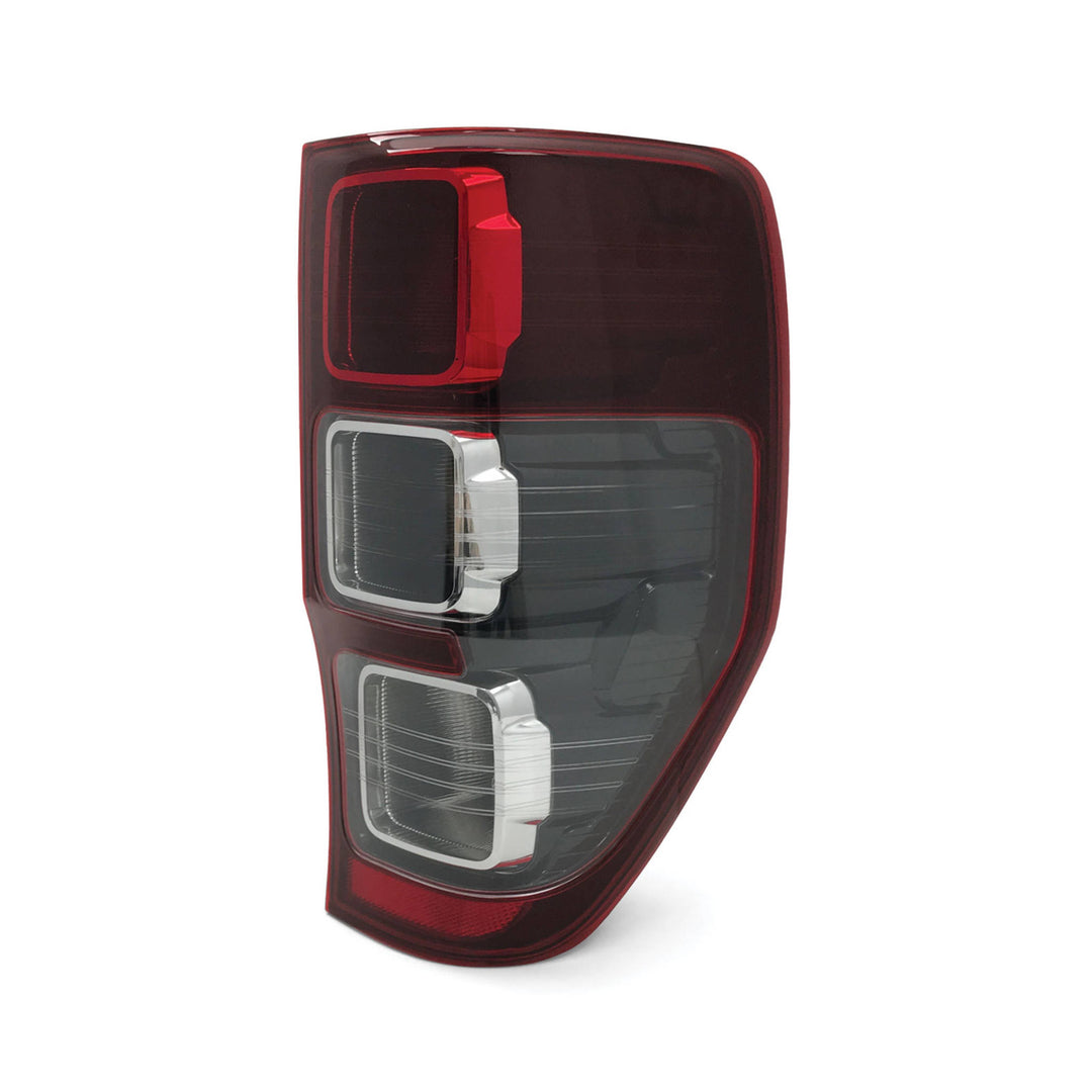 Tail Lights PAIR Black Fits Ford Ranger PX Wildtrak Raptor 2011 - 2022