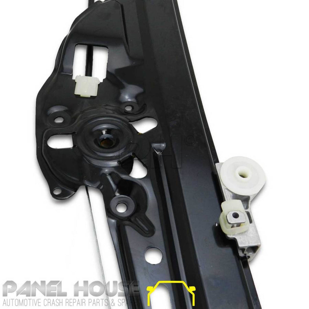 Window Regulators PAIR Rear fits 5 Series BMW 03-10 E60 E61 520i 523i 530i