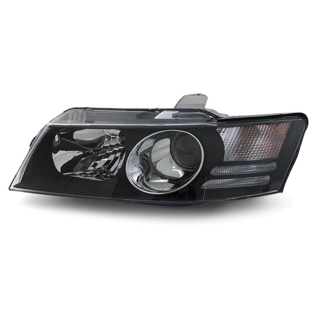 Headlights Black Projector PAIR fits Holden Commodore VZ SS Calais HSV 2004 - 2006