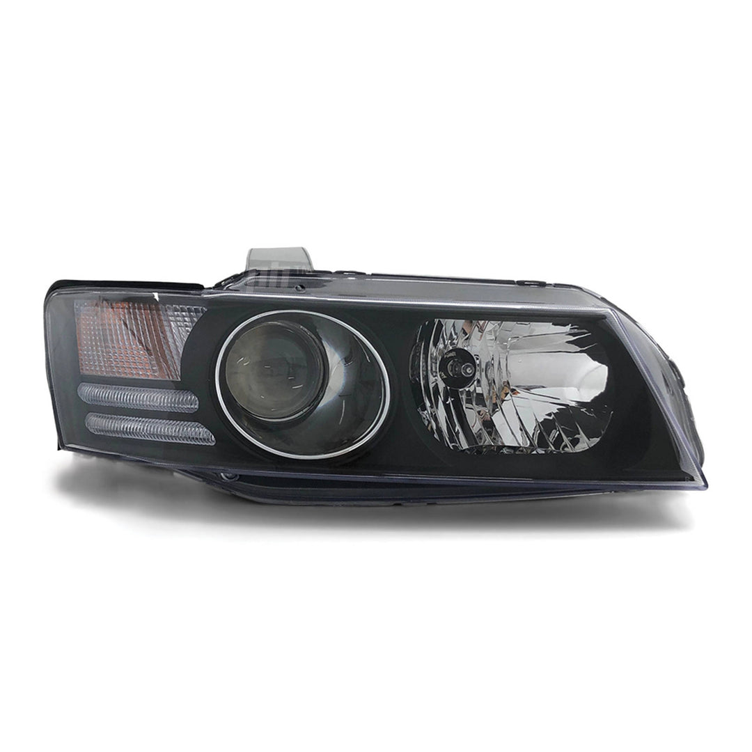 Headlights Black Projector PAIR fits Holden Commodore VZ SS Calais HSV 2004 - 2006