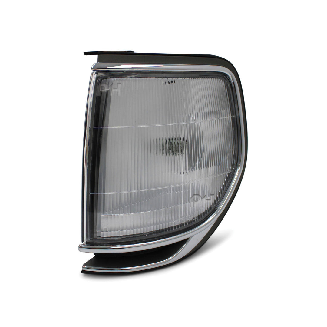 Corner Park Lights PAIR Chrome Fits Toyota Landcruiser 80 Series 1990 - 1997