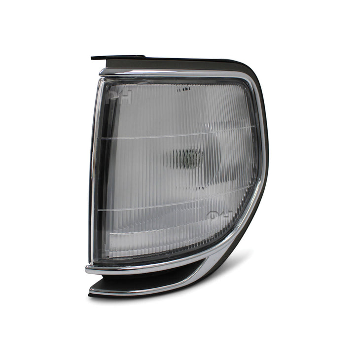 Corner Park Lights PAIR Chrome Fits Toyota Landcruiser 80 Series 1990 - 1997