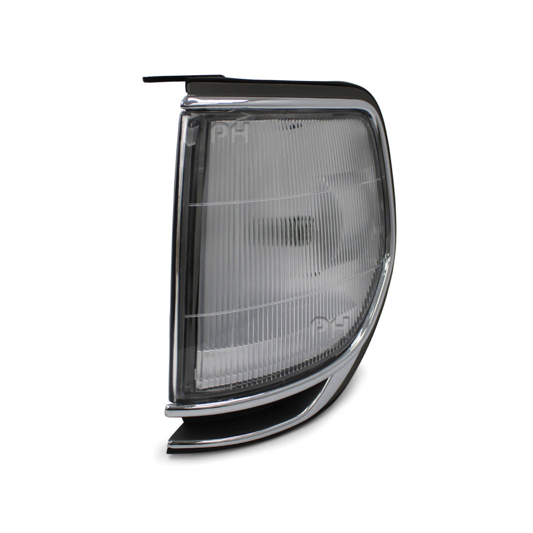 Corner Park Lights PAIR Chrome Fits Toyota Landcruiser 80 Series 1990 - 1997