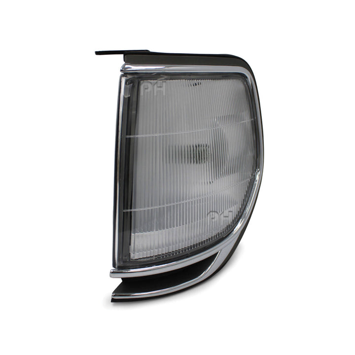 Corner Park Lights PAIR Chrome Fits Toyota Landcruiser 80 Series 1990 - 1997