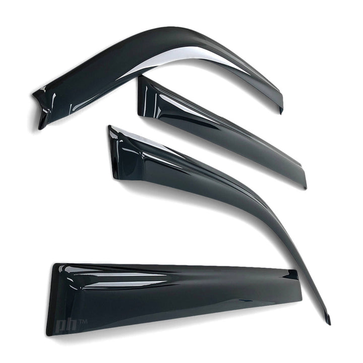 Weather Shield Window Visor SET 4 Piece Fits Toyota Landcruiser 100 Series 98-07