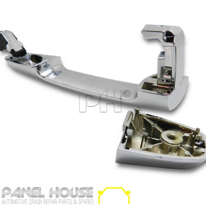 Outer Door Handle LEFT / RIGHT Rear Chrome Fits Toyota Hilux N70 2005 - 2015
