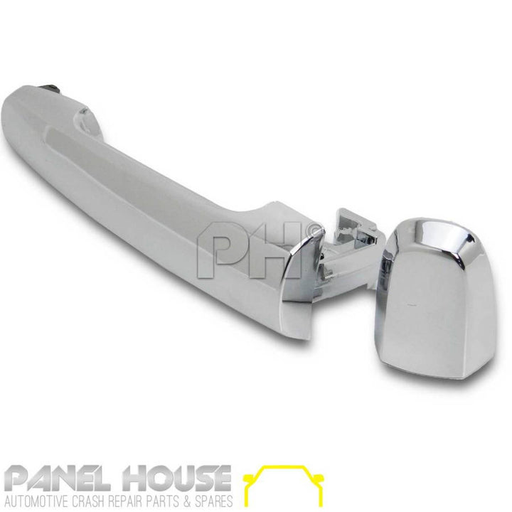 Outer Door Handle SET Chrome Fits Toyota Hilux N70 2005 - 2015
