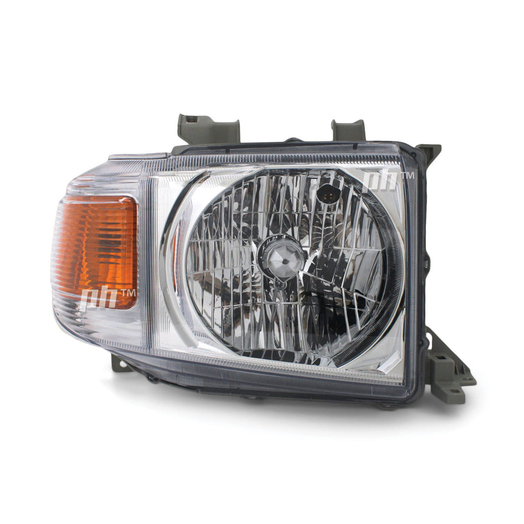 Headlights PAIR Fits Toyota Landcruiser VDJ 76 78 79 Series 2007 - 2023