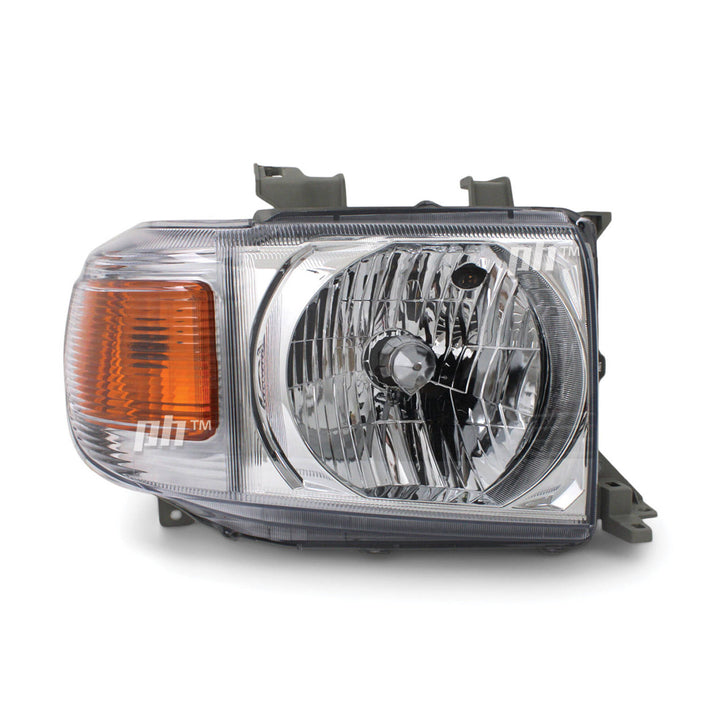 Headlights PAIR Fits Toyota Landcruiser VDJ 76 78 79 Series 2007 - 2023