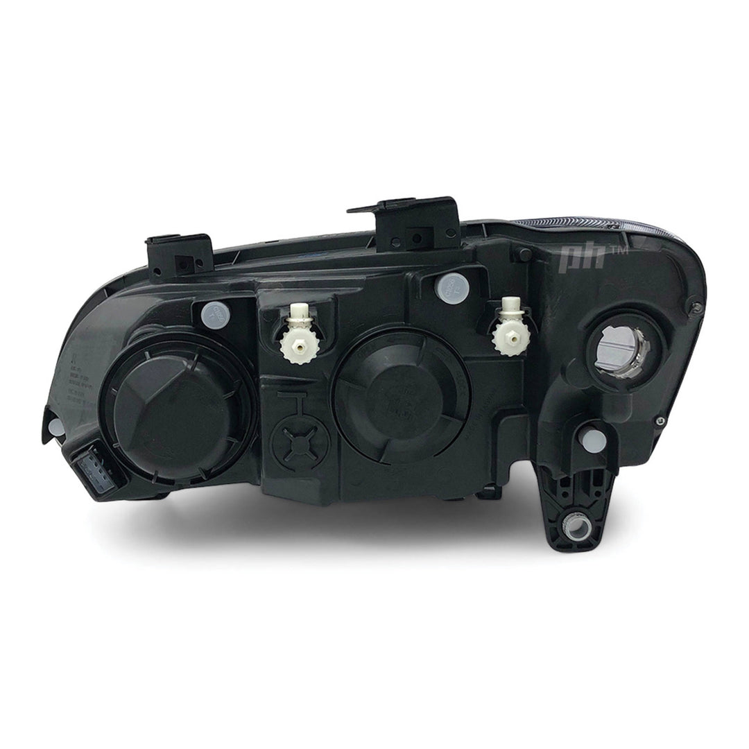 Headlights Black PAIR fits Holden Commodore VE SS SV6 2010 - 2013