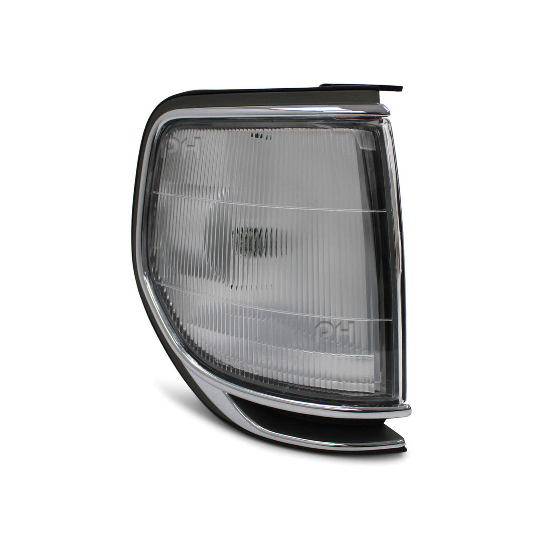 Corner Park Lights PAIR Chrome Fits Toyota Landcruiser 80 Series 1990 - 1997