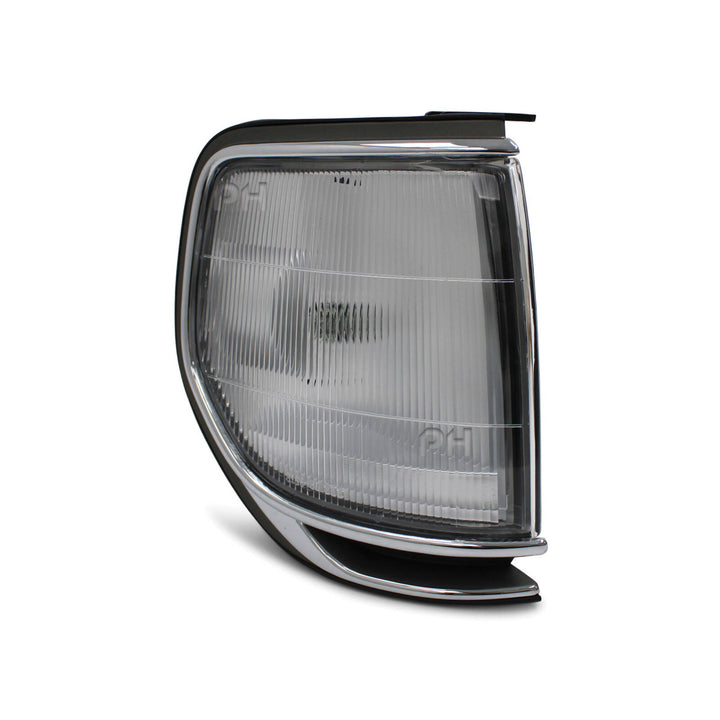 Corner Park Lights PAIR Chrome Fits Toyota Landcruiser 80 Series 1990 - 1997