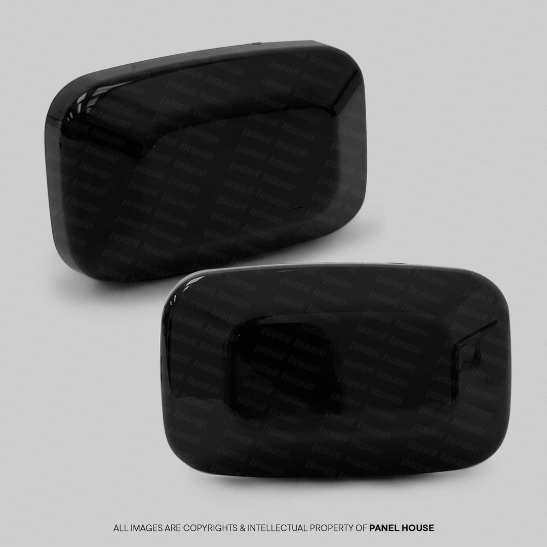 Black LED Sequential Indicator Guard Repeater Light Flashers PAIR Fits Toyota Landcruiser 75 76 78 79 Series