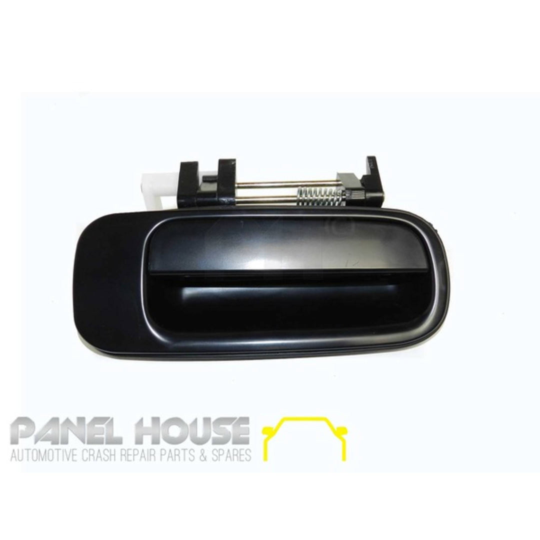 Door Handle PAIR Rear Black Outer Fits Toyota Camry 10 Series 93-97