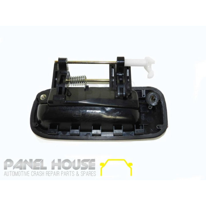 Door Handle PAIR Rear Black Outer Fits Toyota Camry 10 Series 93-97