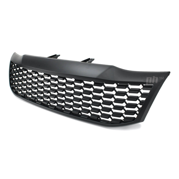 Grill Block Mesh Style BLACK Edition Fits Toyota Hilux N70 Facelift 2011 - 2015