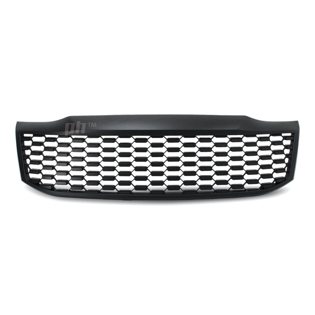 Grill Block Mesh Style BLACK Edition Fits Toyota Hilux N70 Facelift 2011 - 2015