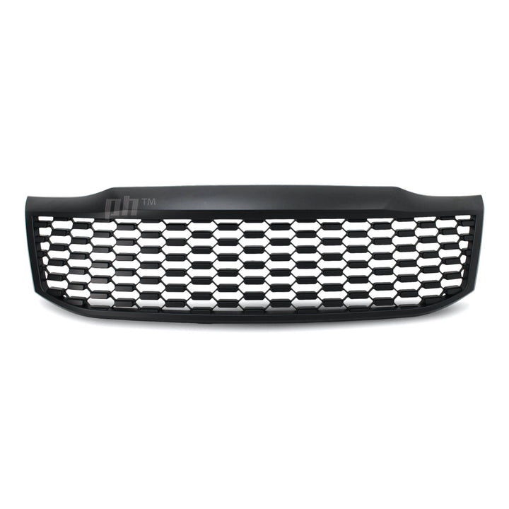 Grill Block Mesh Style BLACK Edition Fits Toyota Hilux N70 Facelift 2011 - 2015