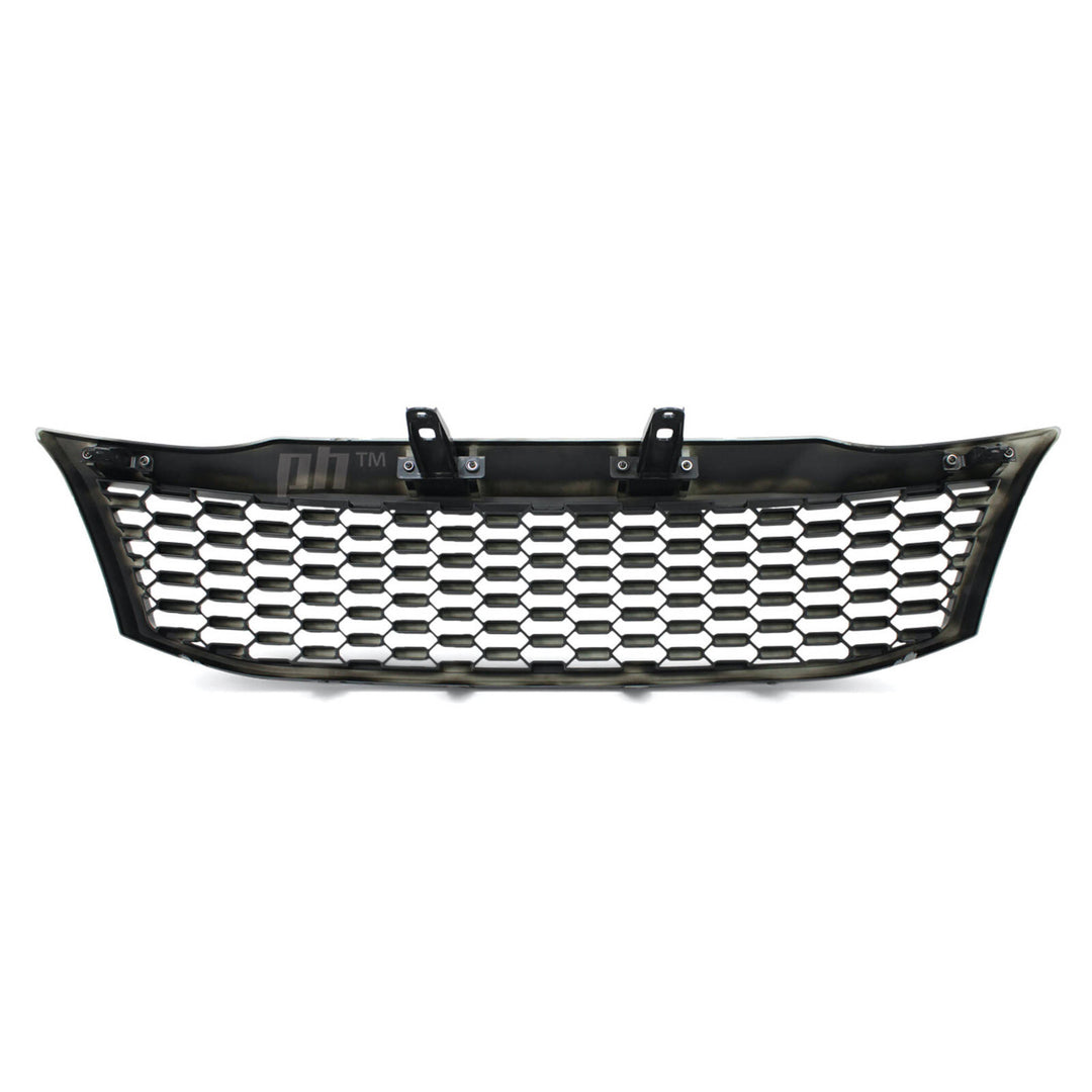 Grill Block Mesh Style BLACK Edition Fits Toyota Hilux N70 Facelift 2011 - 2015
