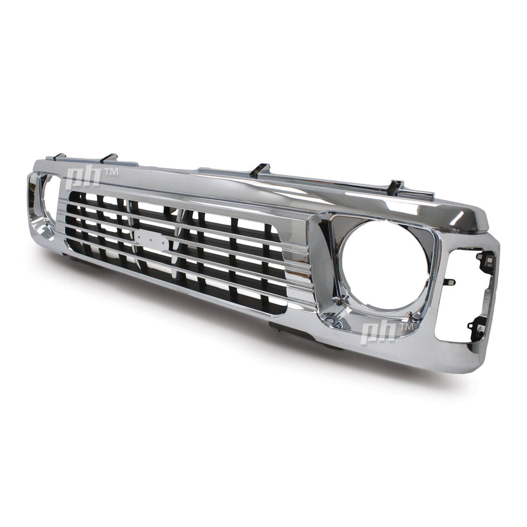 Grill Chrome & Corner Light SET fits Nissan Patrol GQ Series 2 Y60 1994 - 1997