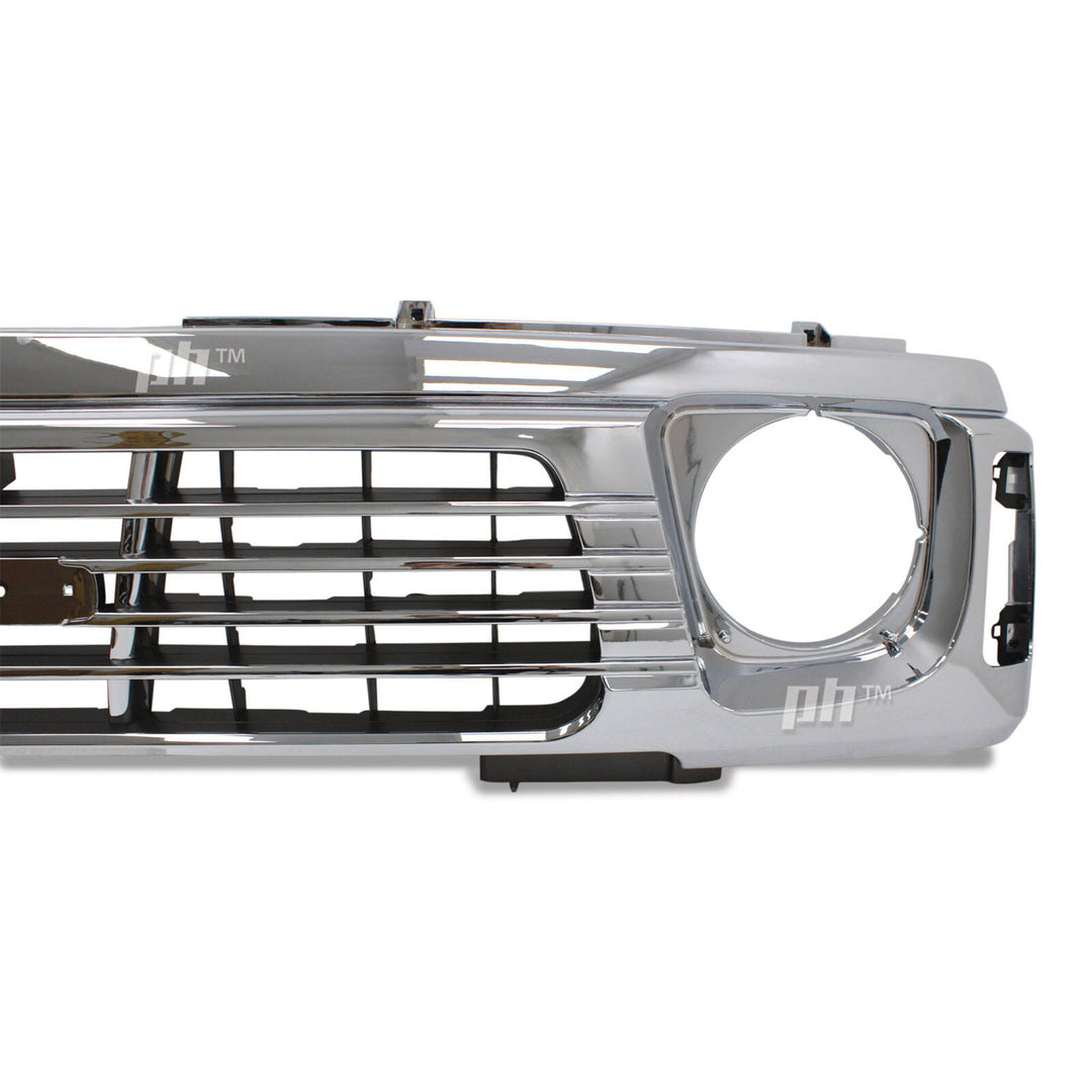 Grill Chrome & Corner Light SET fits Nissan Patrol GQ Series 2 Y60 1994 - 1997