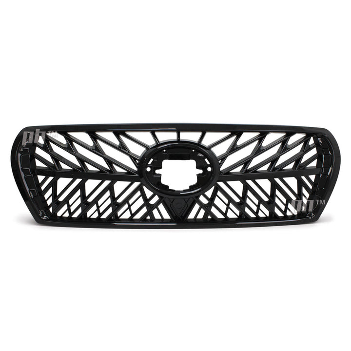 Grill Gloss BLACK Web Style Fits Toyota Landcruiser 200 Series 2007 - 2015