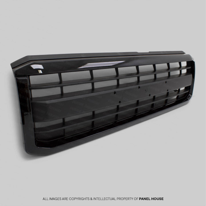 Grill BLACK fits Toyota Landcruiser 76 78 79 Series 2007 - 2023