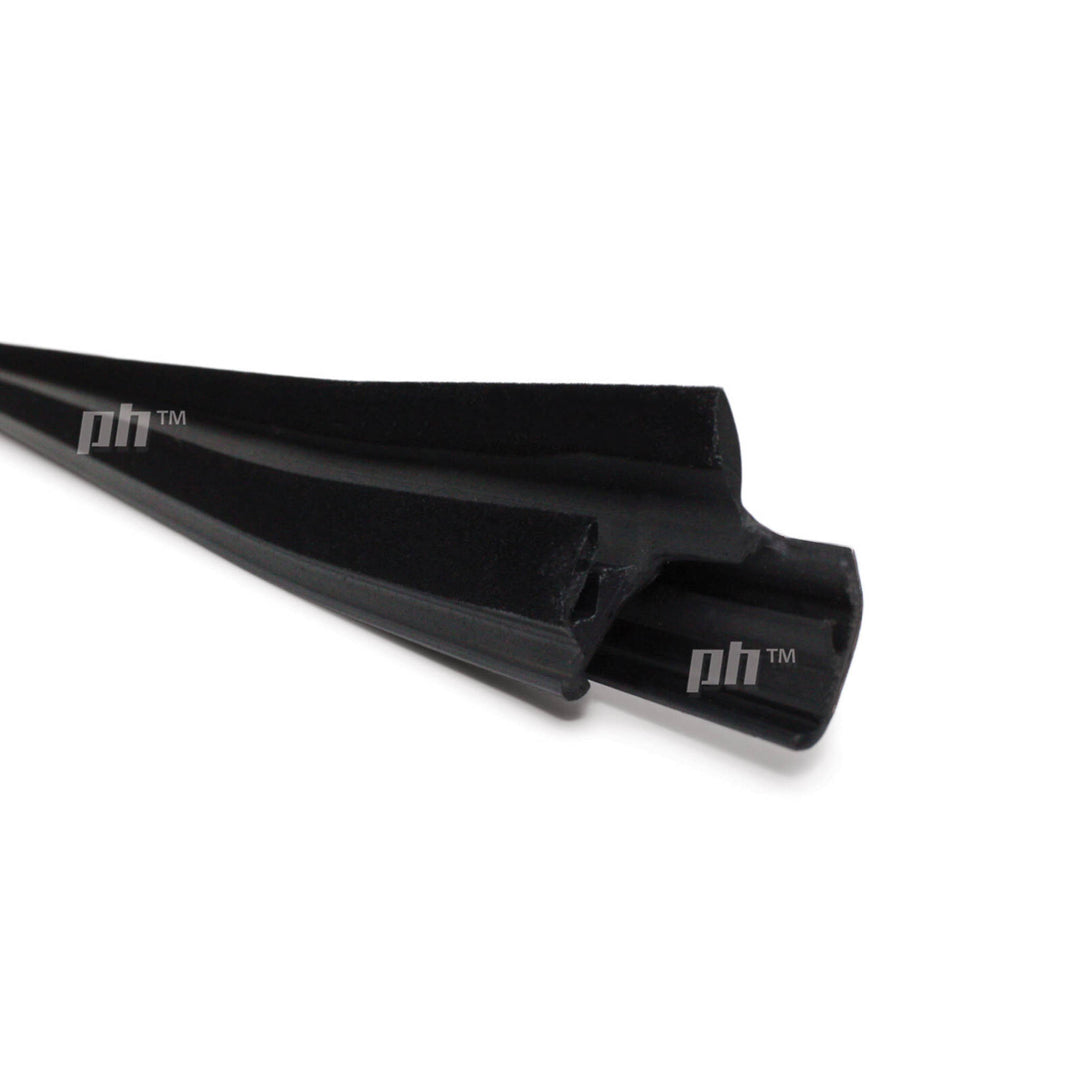 Door Weatherstrip Belt Moulds Front PAIR fits Toyota Hilux N70 2DR 2005 - 2015