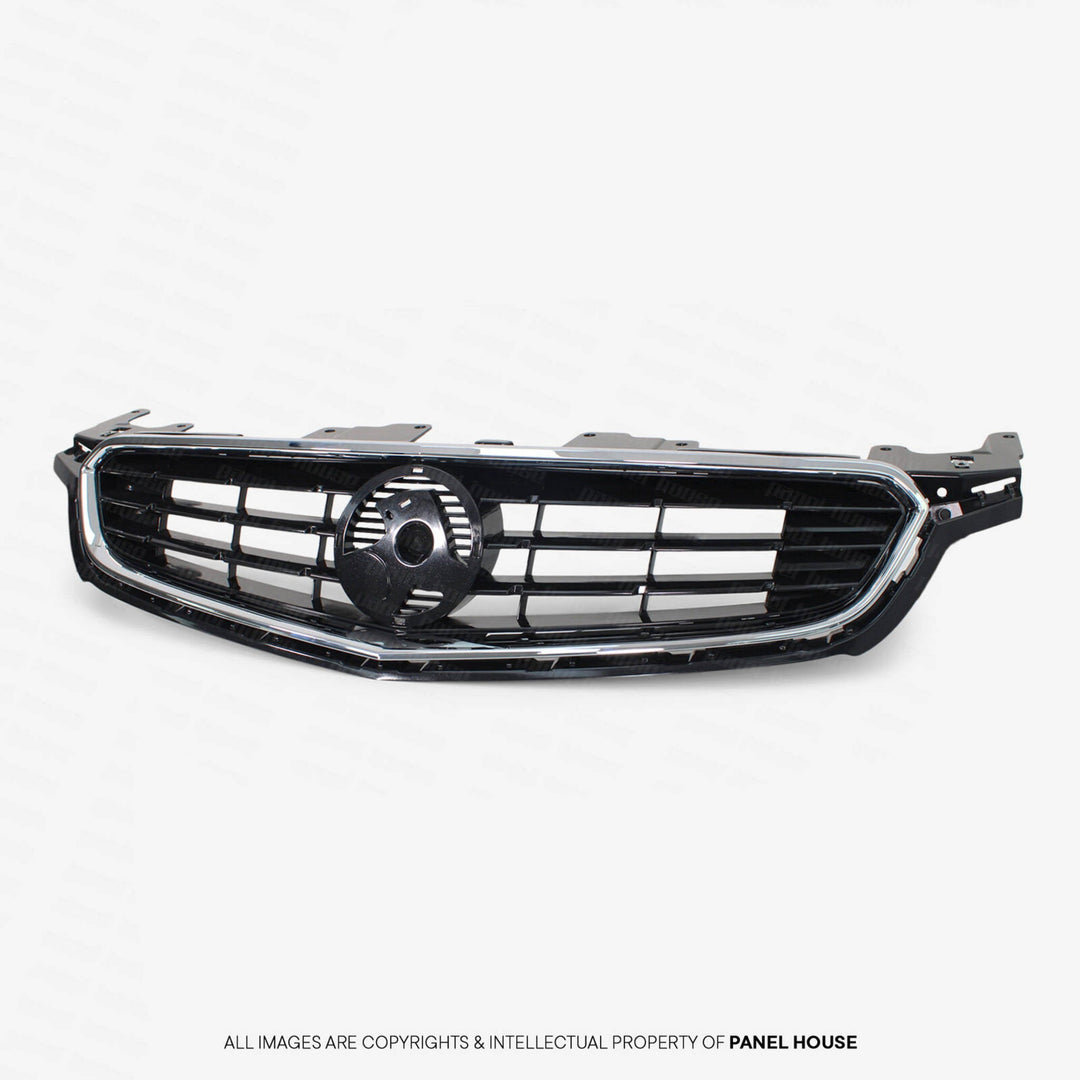 Upper Grill BLACK With Mould fits Holden Commodore VF Series 1 SS SSV SV6 2013 - 2015