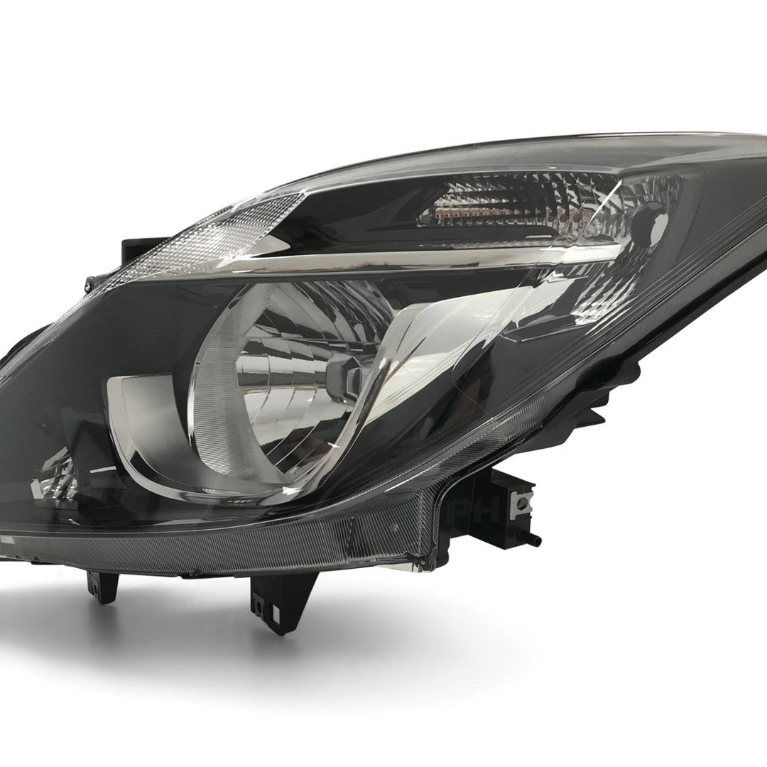 Headlights Black PAIR fits Mazda BT50 UR 2015 - 2020
